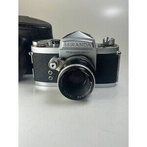 UNTESTEDAS IS Miranda Automex III SLR Camera with Soligor Miranda 50mm f/1.9 Len